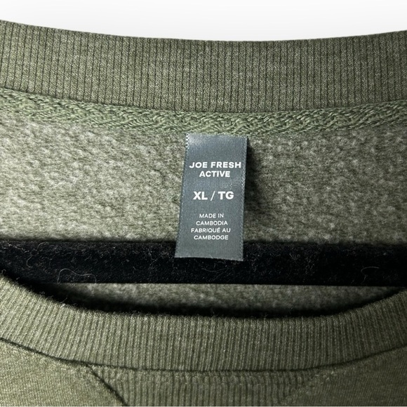 Joe Fresh Green Crewneck Sweater XL - Picture 6 of 6